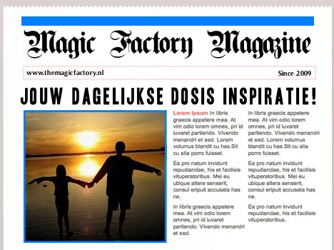 Nieuw online magazine voor een inspirerende, spirituele en holistische start van jouw dag!